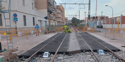 Fin de obras Metrovalencia renovación de vía Septiembre 2022