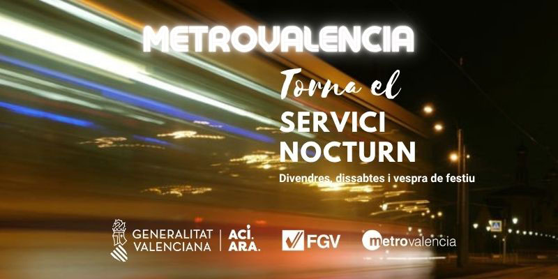 Torna el servici nocturn a partir de l’1 d’agost