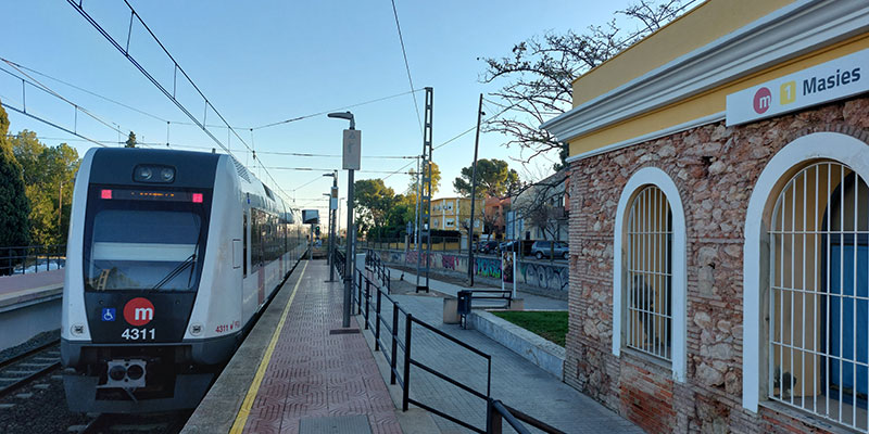 Estación Masies de Metrovalencia