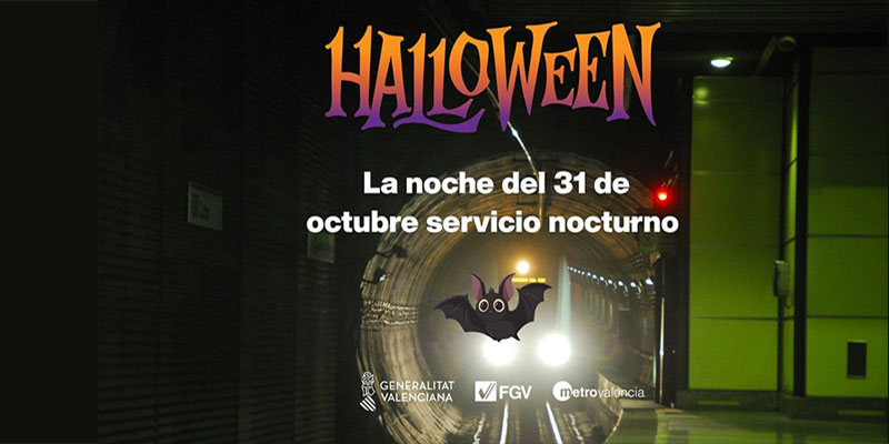 Servicio nocturno con motivo de la celebración de Halloween